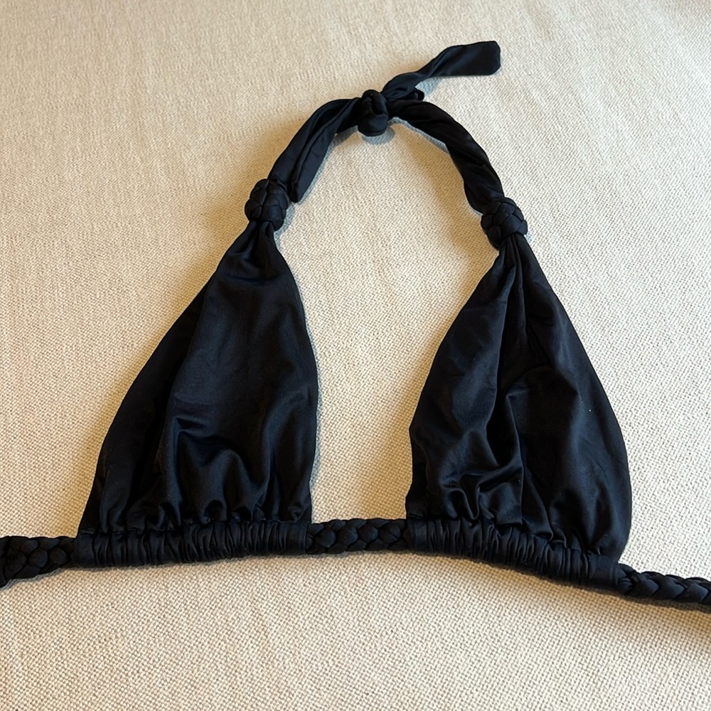 Vitamin A Black Bikini Top